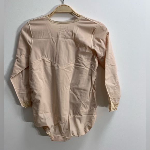 NEW CONTOUR MS Body Shaper Brief Style with Sleeves Closed Crotch Size:Large - Picture 3 of 4